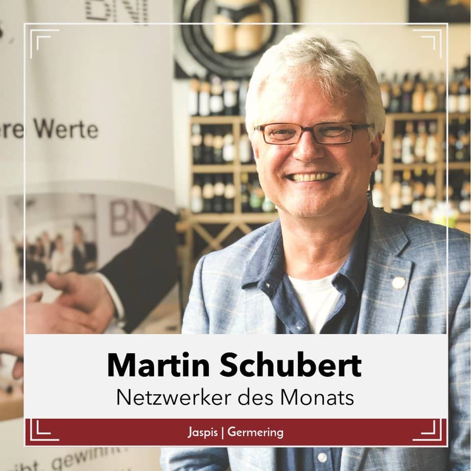 Mediation Schubert: Martin Schubert Netzwerker des Monats
